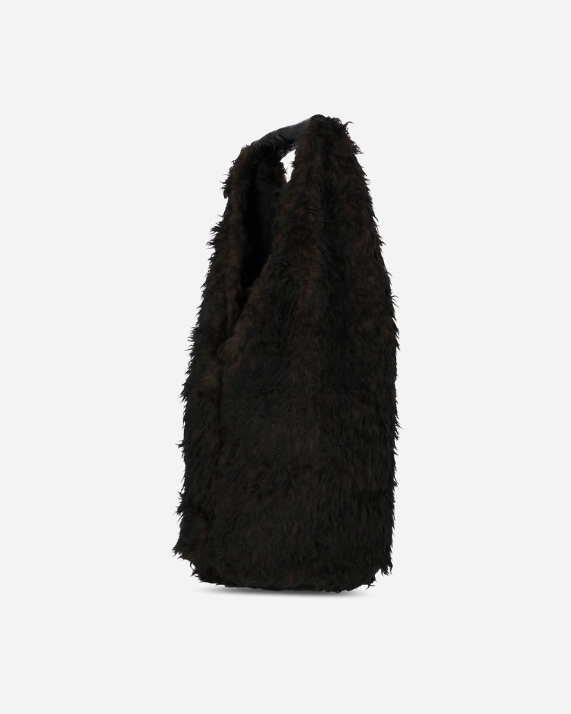 Olkalaukku OUR LEGACY Faux Fur Shoulder Bag Musta | A4258DO 001