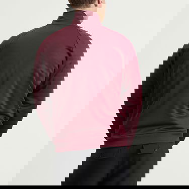 Takki Fred Perry Fred Perry Argyle Track Jacket, Size Large Burgundia | J1319-597, 3