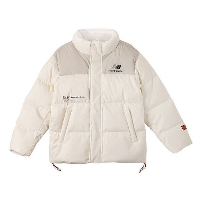 Puffer takki New Balance Down Jacket Valkoinen | NPA44013-IV