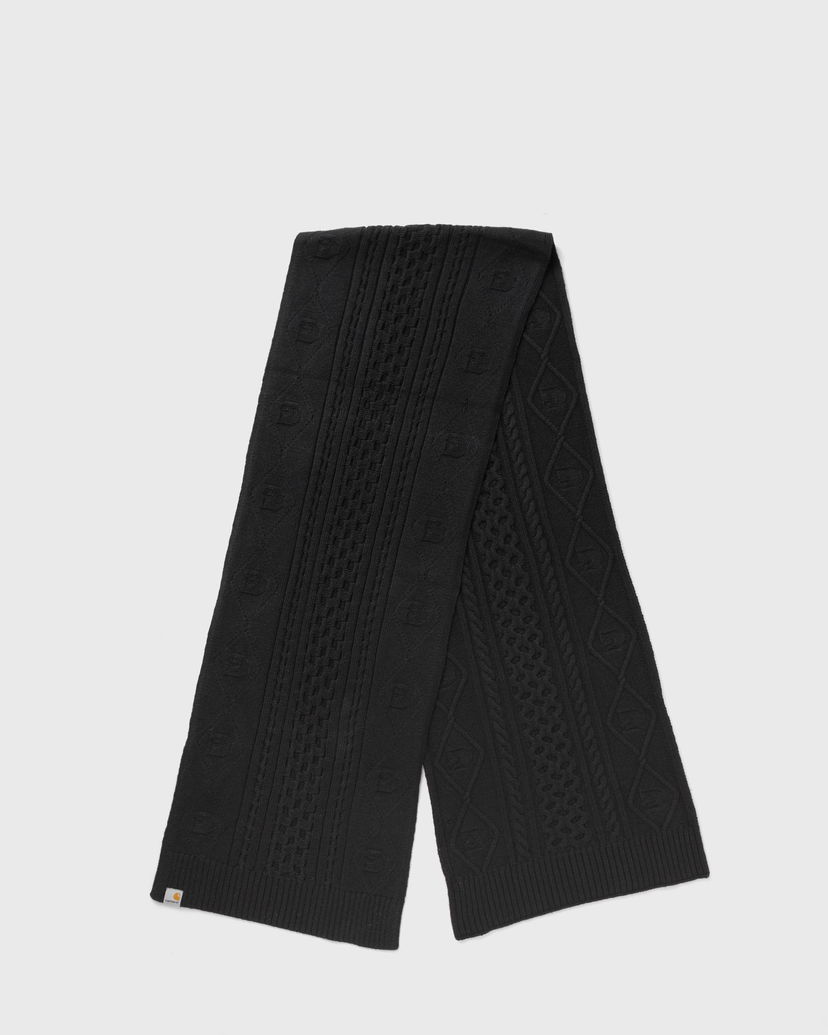 Huivi Carhartt WIP Knitted Scarf with Pattern Musta | I035474-89.XX
