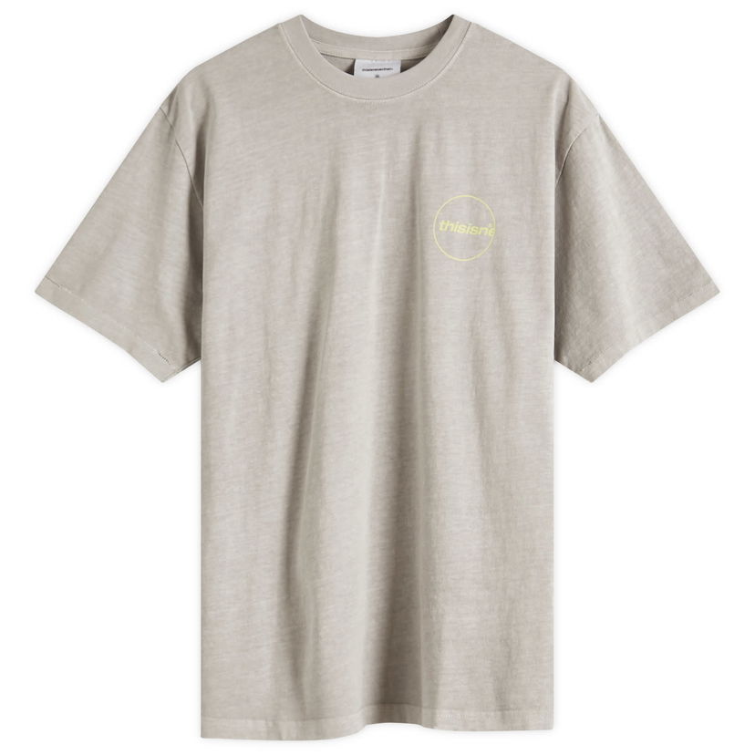T-paita thisisneverthat thisisneverthat C-Logo T-Shirt, Size Large Harmaa | TN250TTSST04-GREY