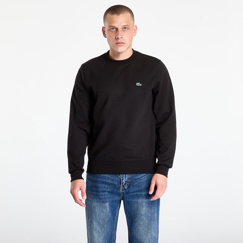 Huppari Lacoste Sweatshirt Sweatshirt Black Musta | SH5127 031