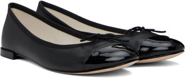 Vaatteet Repetto Repetto Flora Bi-Material Ballerina Flats Musta | V639VVEN, 3
