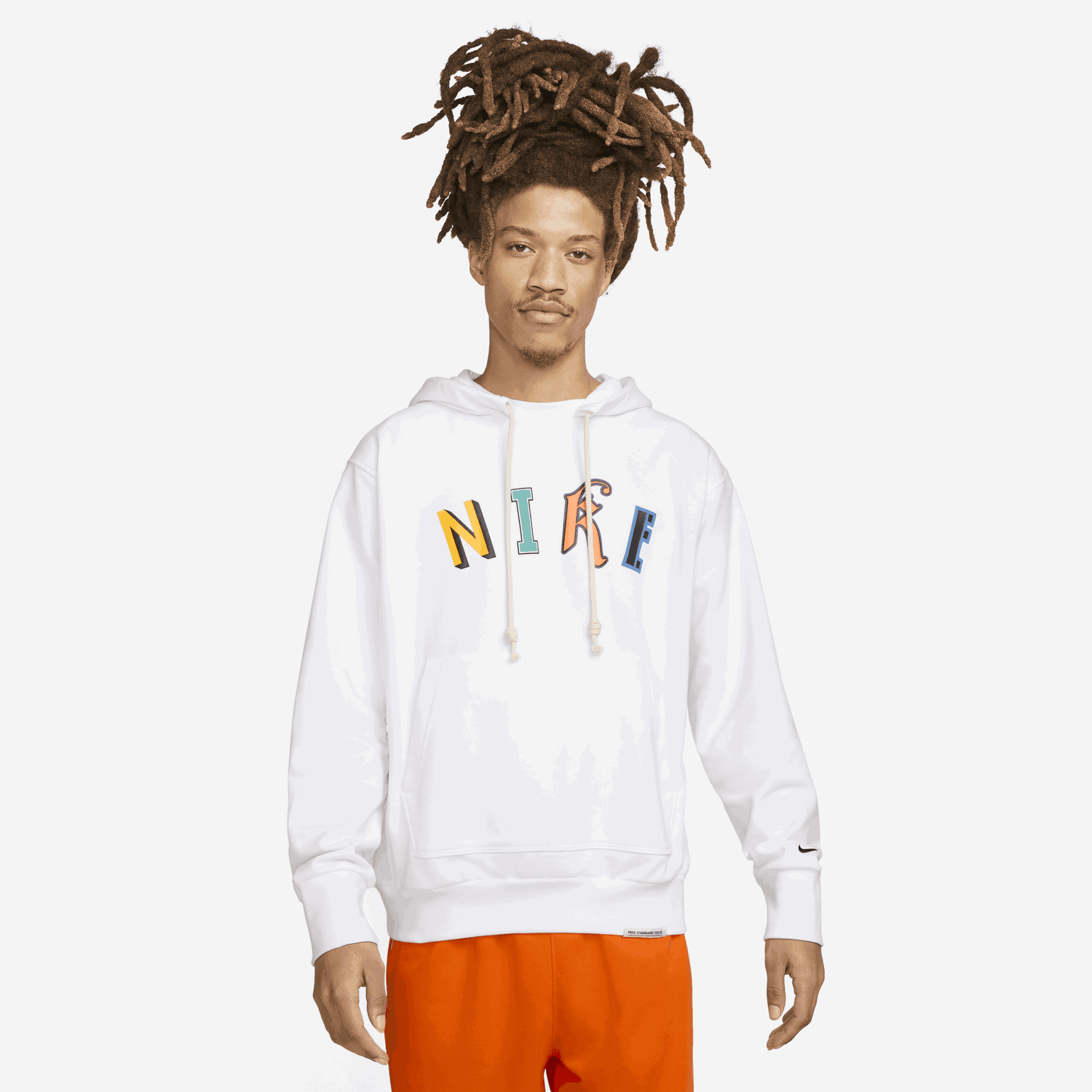 Huppari Nike Dri-FIT Standard Issue Hoodie Valkoinen | DX0331-100, 0