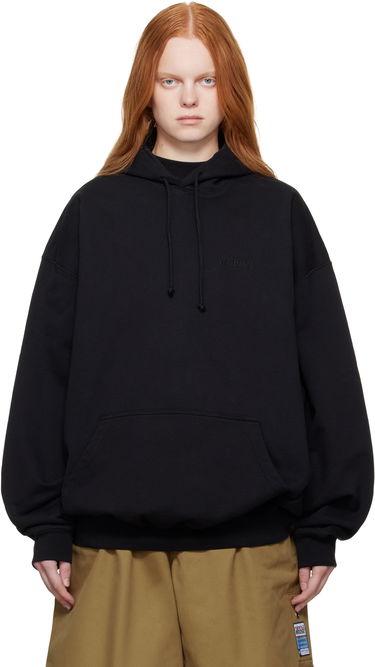 Huppari VETEMENTS Vetements Logo Oversized Hoodie Musta | UH76HD100B, 0