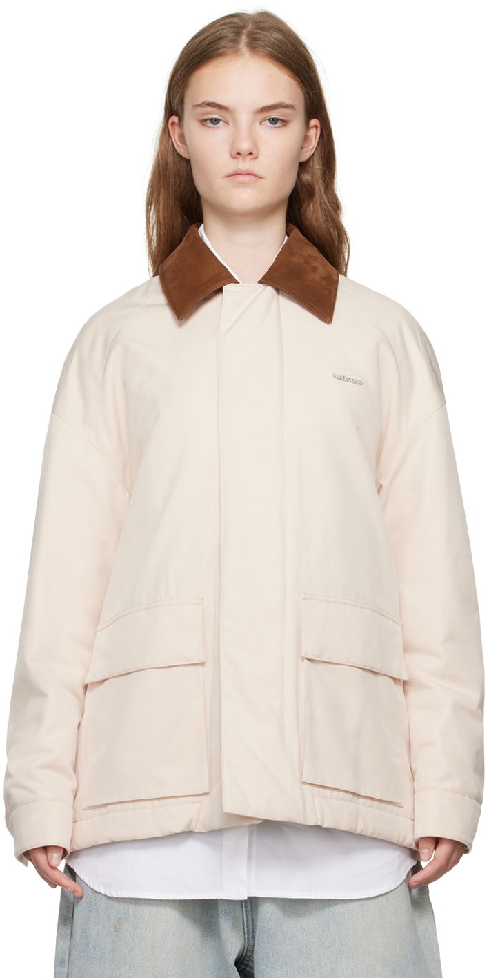 Takki We11done Padded Jacket Beige | WD-JP2-24-052-W-LB