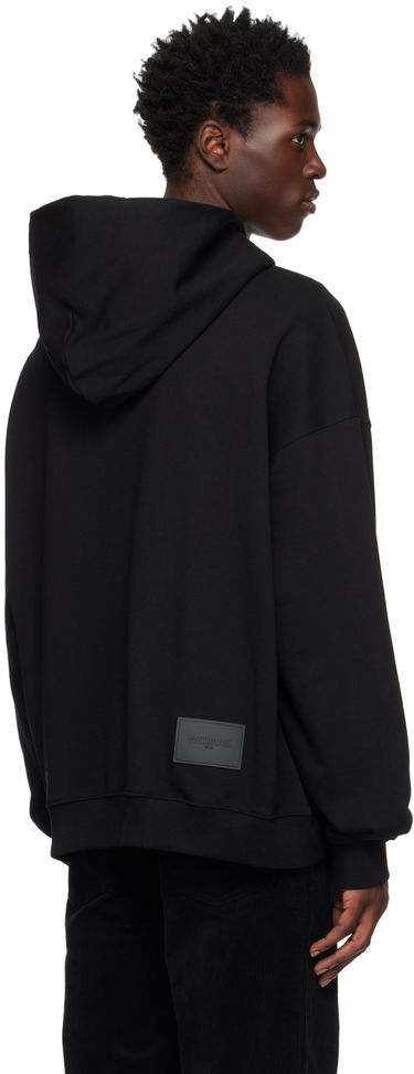 Huppari We11done We11done Symbol Hoodie Musta | WD-TH3-22-801-U-BK, 2