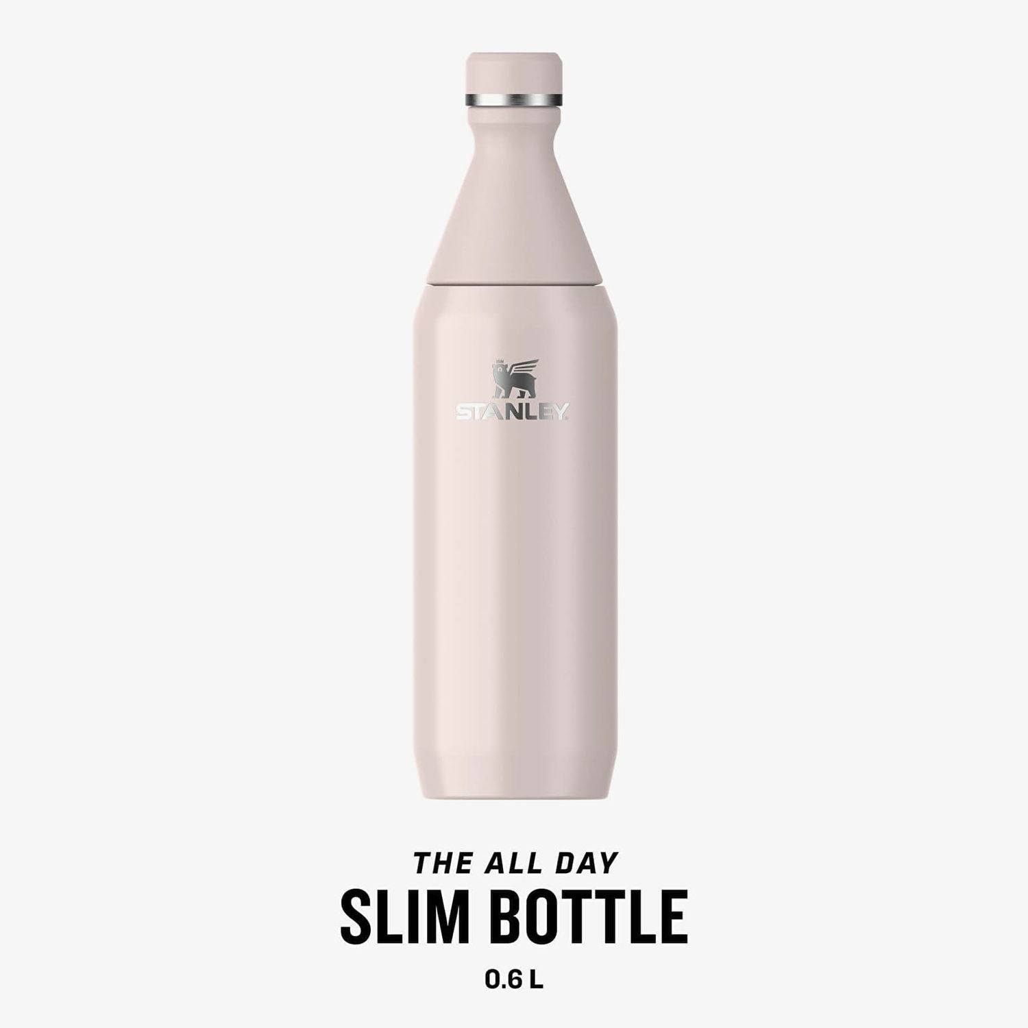 Juomapullo Stanley The All Day Slim Bottle 600 ml Rose Quartz Gloss Universal Vaaleanpunainen | 10-12069-021, 1