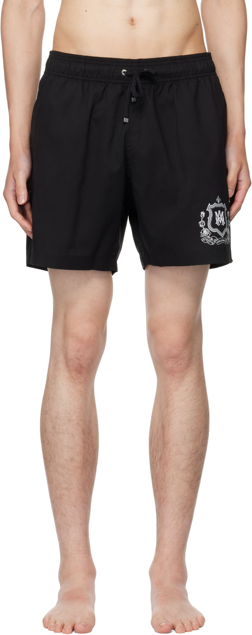 Uimapuvut AMIRI AMIRI 'Club AMIRI' Swim Shorts Musta | AMSWTK1046