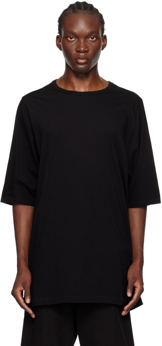 T-paita Rick Owens Porterville Jumbo Oversized T-Shirt Musta | RU02D6274 JA