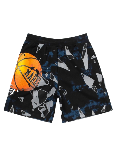 Shortsit MARKET Shattered Backboard Tie-Dye Sweatshorts Monivärinen | 395000241/190134