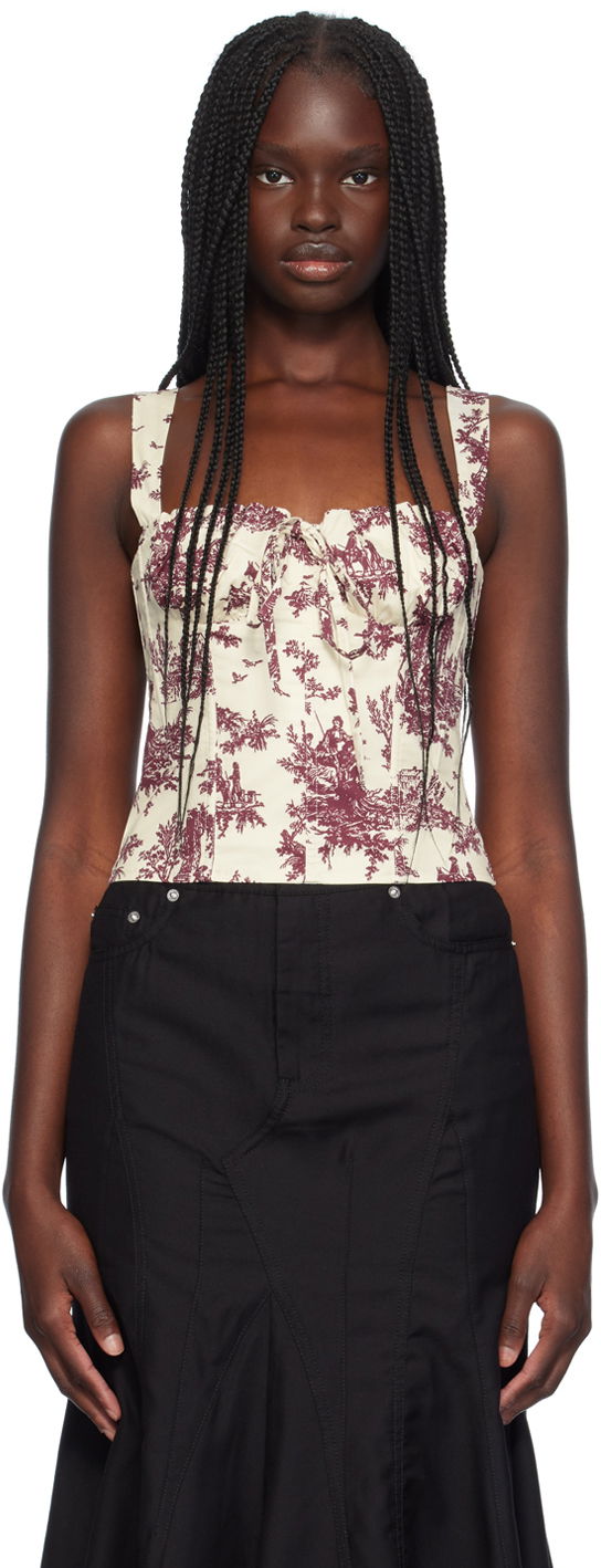 Hame Miaou Miaou Agnes Toile Corset Musta | 7039SPSMTL
