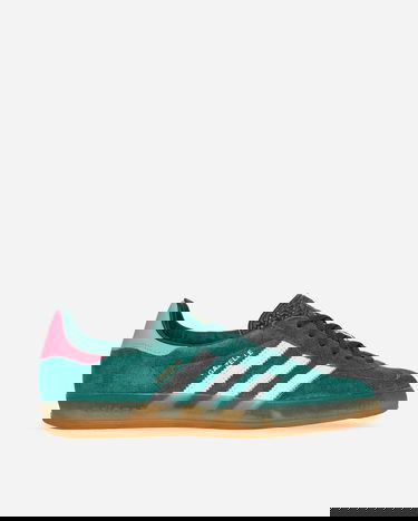 Tennarit ja kengät adidas Originals Gazelle Indoor Collegiate Green Lucid Pink Vihreä | IG5929, 2
