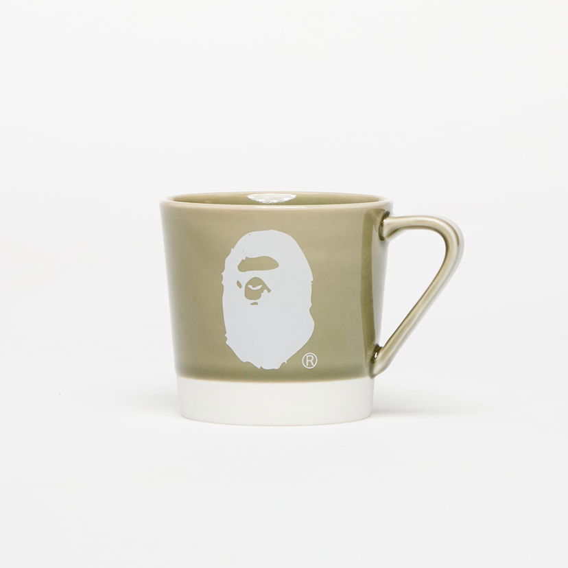 Kodin sisustus BAPE A BATHING APE Logo Porcelain Mug Vihreä | 001KAK801011M GRN
