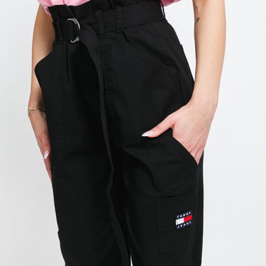 Cargo housut Tommy Hilfiger Paperbag Cargo Pant Musta | DW0DW09741 BDS, 5