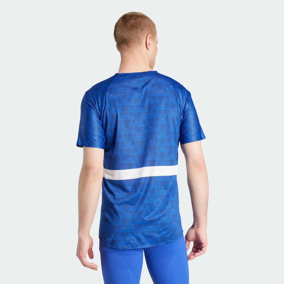 T-paita adidas Performance Team France Adizero Sininen | IT4006, 1