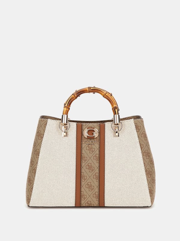 Käsilaukku GUESS Kerima 4G Logo Bag Beige | HWAG9337060