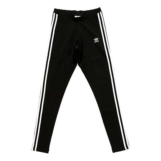 Leggingsit adidas Originals 3 Stripes Tights Musta | CE2441