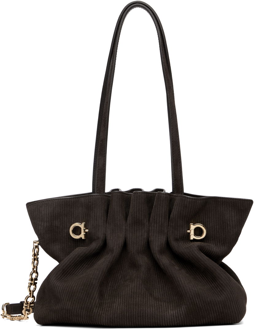 Kangaskassi FERRAGAMO Salvatore Ferragamo Soft Tote Ruskea | 785609