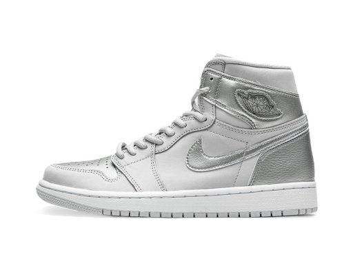 Rajoitettu erä Jordan Air Jordan 1 Retro High OG CO.JP "Metallic Silver" 2020 Harmaa | DC1788-029