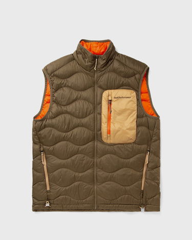 Liivi Peak Performance HeliuUtility Wavy Down Vest Ruskea | G80344050, 2