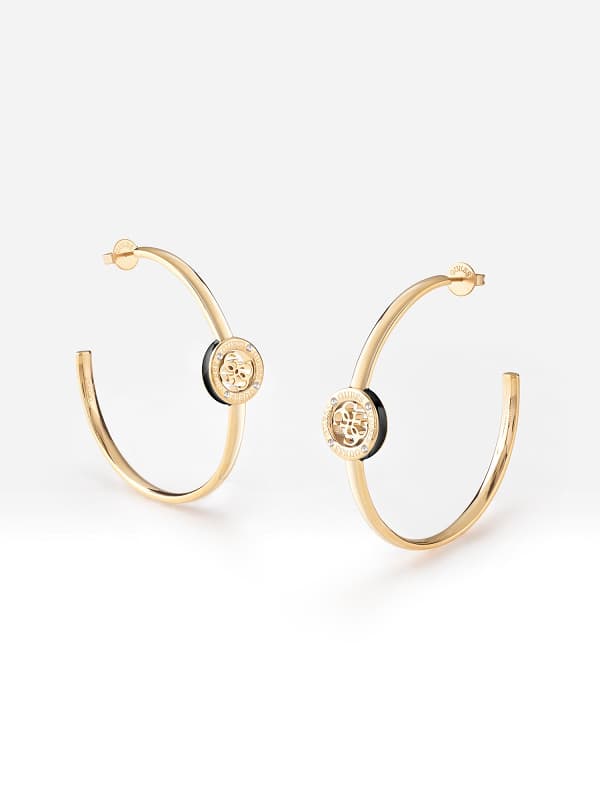 Korvakorut GUESS "4G Loop” Earrings Metallinen | JUBE02284JW, 0