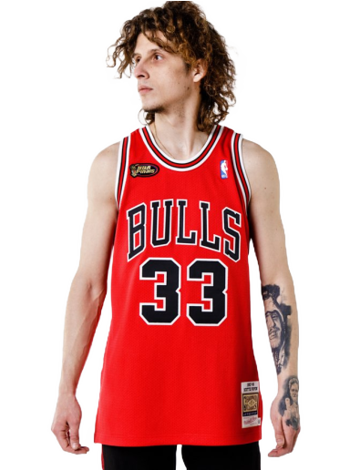 Jersey Mitchell & Ness Authentic Jersey Chicago Bulls Punainen | AJY4GS18079-CBUSCAR97SPI