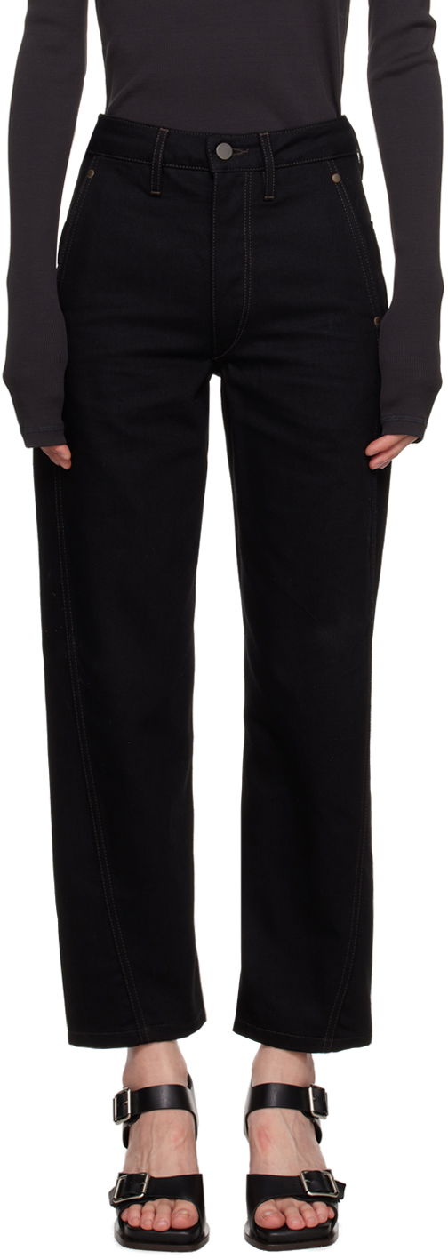 Jeans LEMAIRE Lemaire Twisted Jeans Musta | PA1051 LD1000
