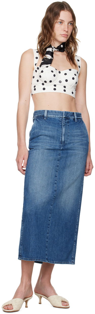 Huivi Dolce & Gabbana Striped & Polka-Dot Headscarf Musta | FS215AGDCLA, 2