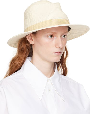 Hattu rag & bone rag & bone City Straw Hat Beige | WJW23P1008RZ08, 1