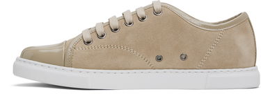 Tennarit ja kengät LANVIN DBB1 Suede & Patent Leather Sneakers Harmaa | FW-SKDBB1-VBAL-H24, 2