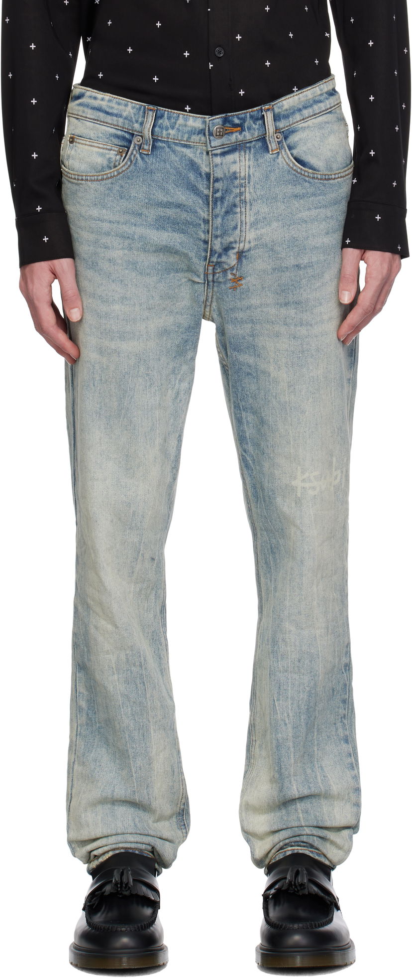 Jeans Ksubi Chitch Stairway Jeans Sininen | MFA24DJ054