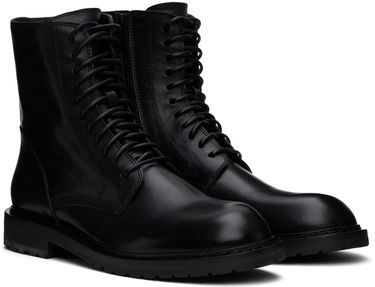 Vaatteet Ann Demeulemeester Ann Demeulemeester Danny Leather Boots Musta | 2201-M-C01-380-099, 3