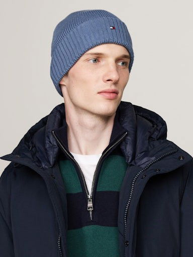 Pipo Tommy Hilfiger Beanie Sininen | AM0AM12796DBW, 0