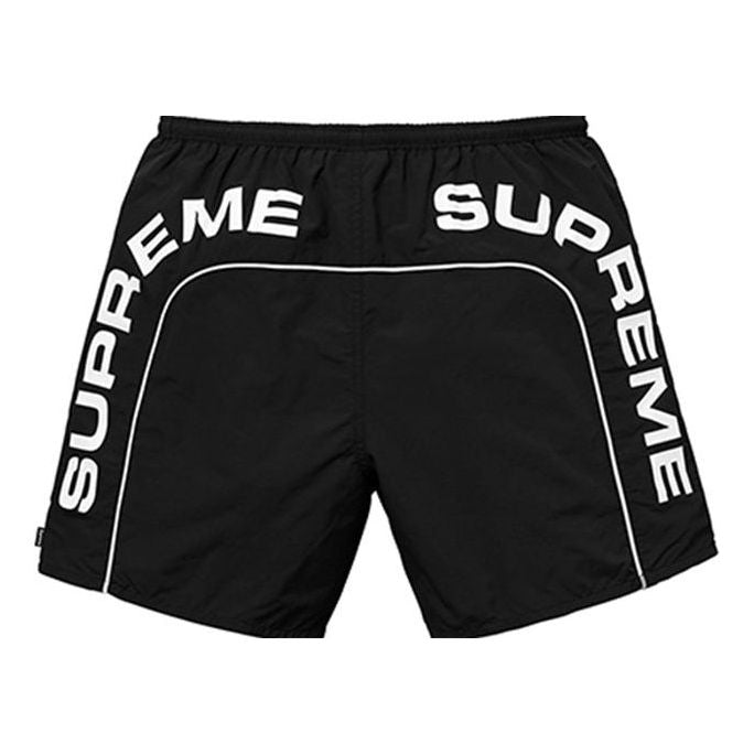 Uimapuvut Supreme Arc Logo Water Shorts Musta | SUP-SS18-297