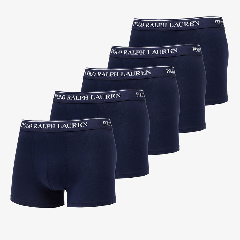 Nyrkkeilijät Polo by Ralph Lauren Classic Trunk 5-Pack Navy Tummansininen | 714864292009