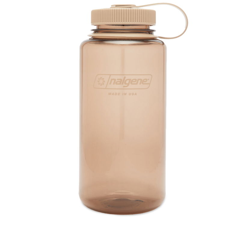 Juomapullo Nalgene Wide Mouth Tritan Sustain Water Bottle 1L Beige | N2020-5432
