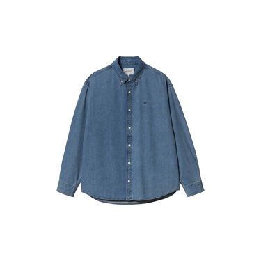 Paita Carhartt WIP Carhartt WIP Lucas Long Sleeve Denim Shirt Sininen | I034525_9, 2