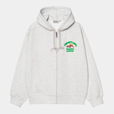 Huppari Carhartt WIP Carhartt WIP Pronto Zip-Up Hoodie Harmaa | I035177_9, 0