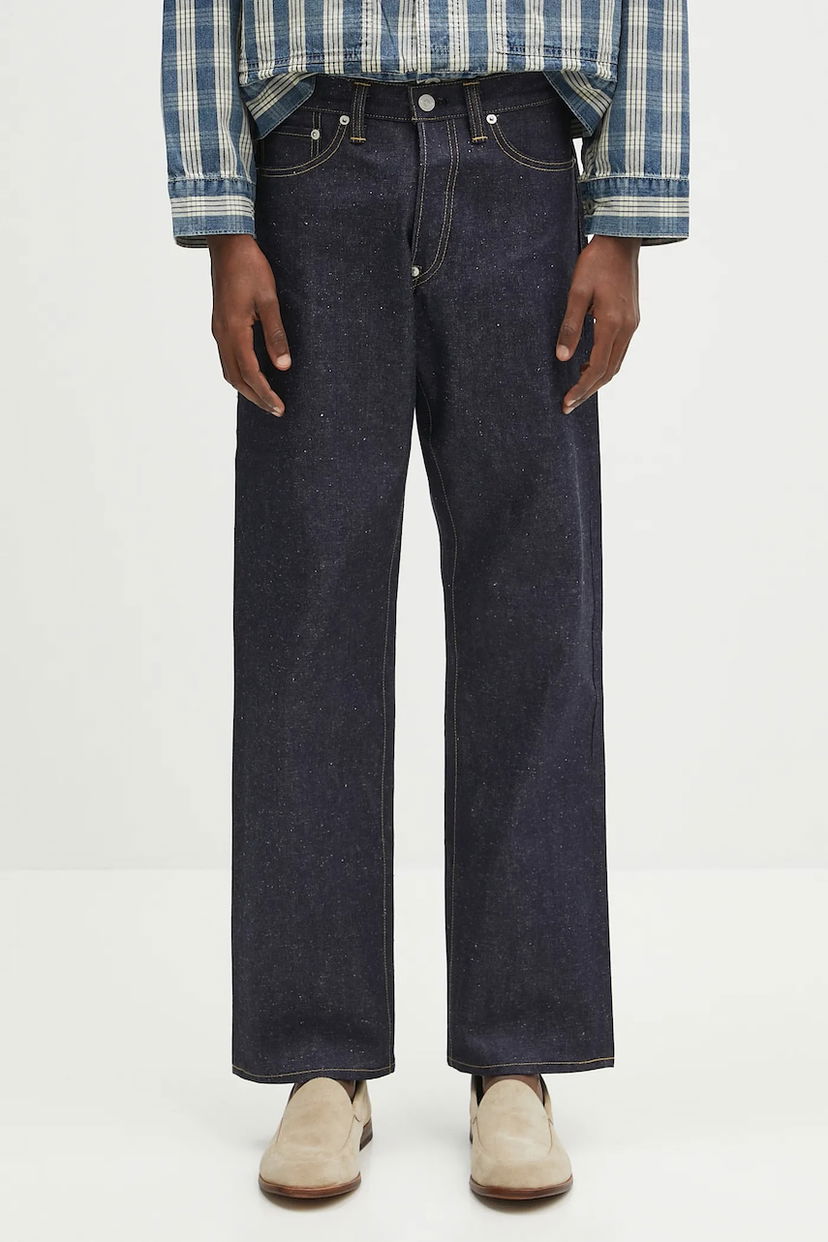 Jeans Human Made Human Made Straight Denim Pants Past Sininen | HM29PT001