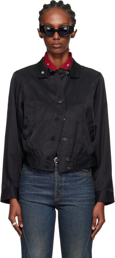Bomber-takki OUR LEGACY Tuxedo Bomber Jacket Musta | W4252TF, 0