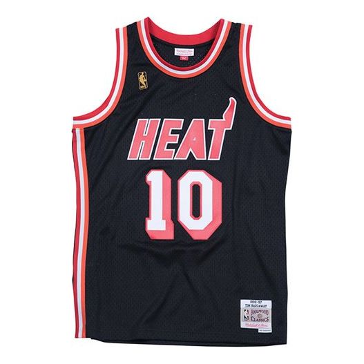 Jersey Mitchell & Ness Mitchell & Ness NBA Miami Heat Hardaway Swingman Jersey Musta | SMJYAC18094-MHEBLCK96THA