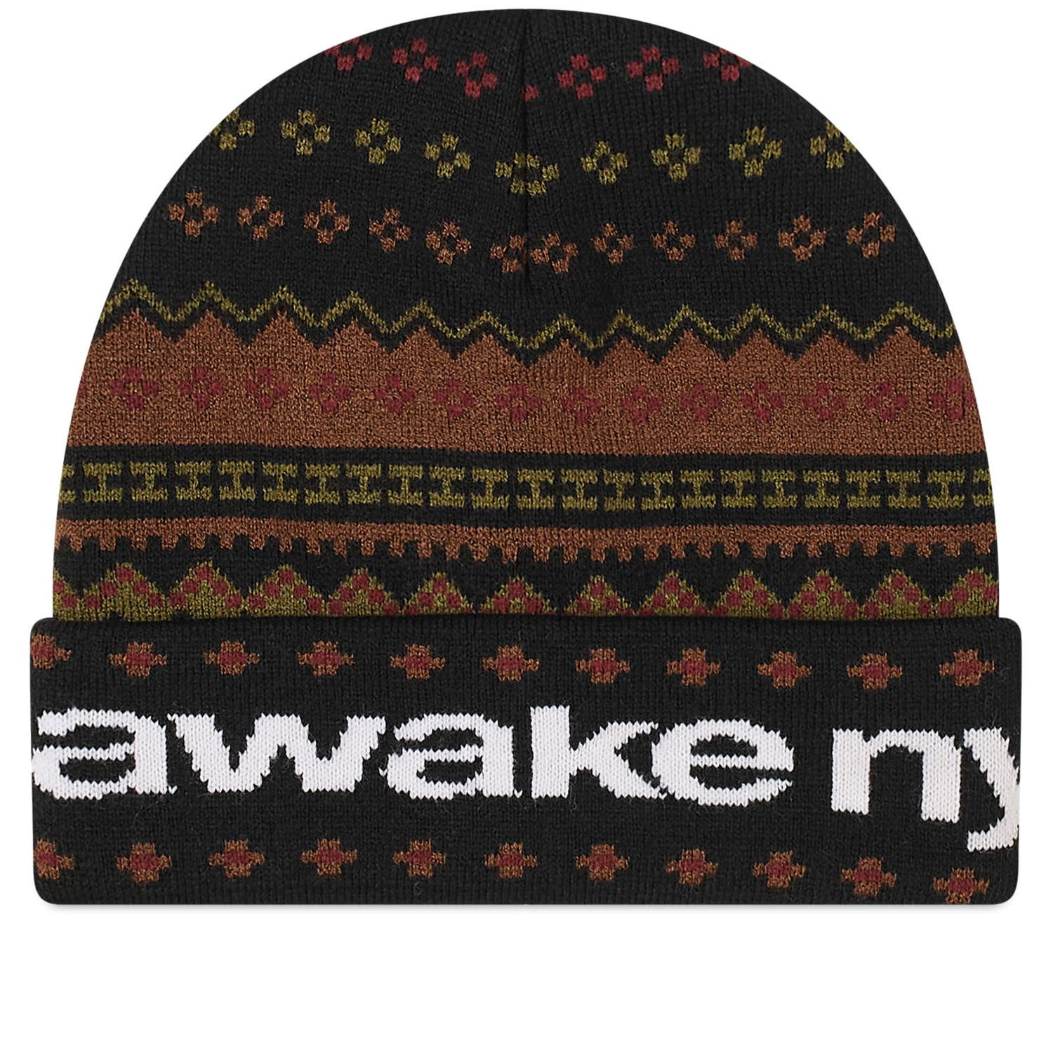 Pipo Awake NY Xtra Lodge Beanie Musta | AWK-FW23-HT009-BKM, 0