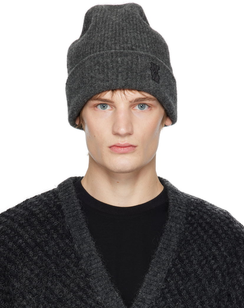 Pipo WOOYOUNGMI WOOYOUNGMI Knit Beanie Harmaa | W243KN31