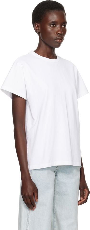 T-paita Khaite KHAITE Maeve T-Shirt Valkoinen | 2386197, 1