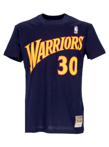 T-paita Mitchell & Ness Stephen Curry Golden State Warriors Tee Tummansininen | BMTRINTL1074-GSWSCNAVY