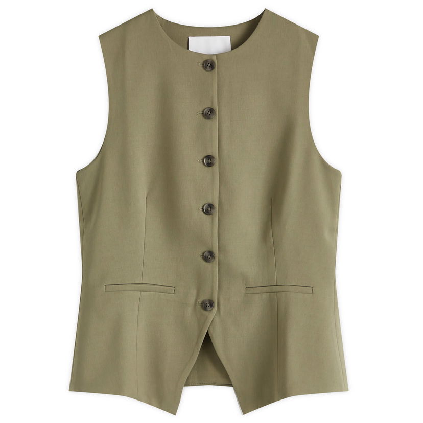 Liivi Samsoe Samsoe Samsøe Samsøe Saruma Tailored Vest Vihreä | F25100037-170613TCX