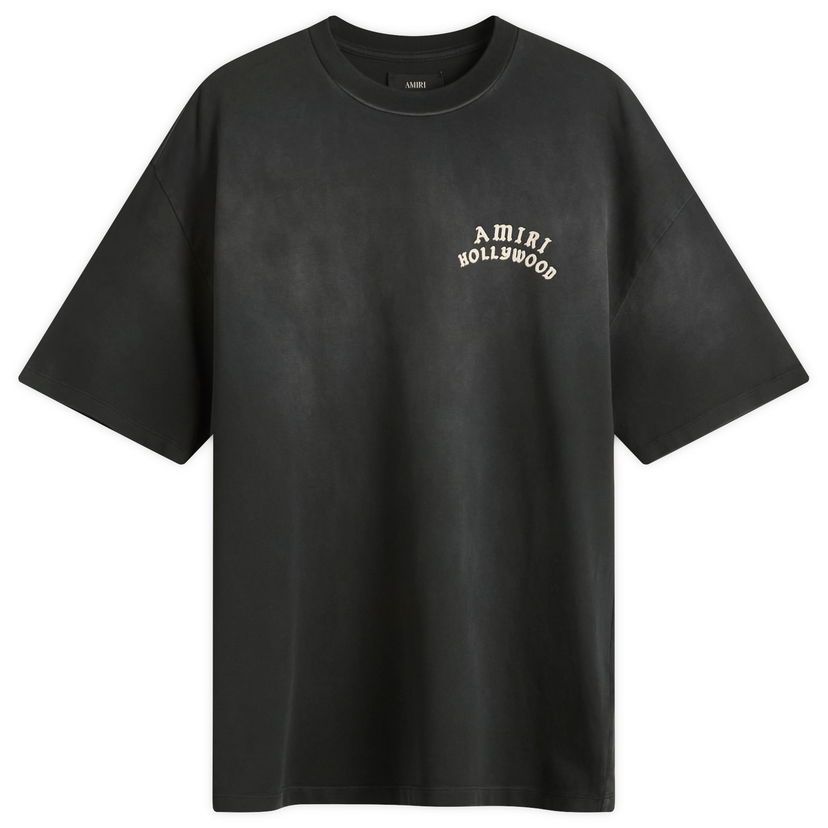 T-paita AMIRI Amiri Hollywood Oversized T-Shirt, Size Large Musta | AMJYTE1204-Black