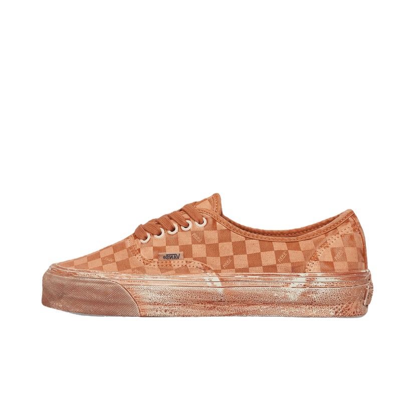 Tennarit ja kengät Vans Authentic LX Reissue 44 Dip Dye Checkerboard Oranssi | VN0007QZ52K1
