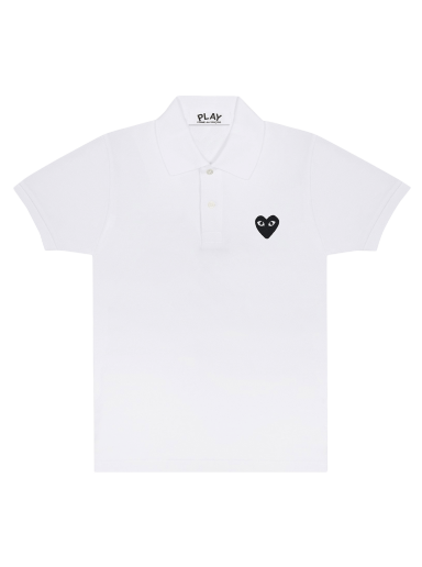 Poolopaita Comme des Garçons PLAY Polo T-Shirt Valkoinen | AZ T066 051 2